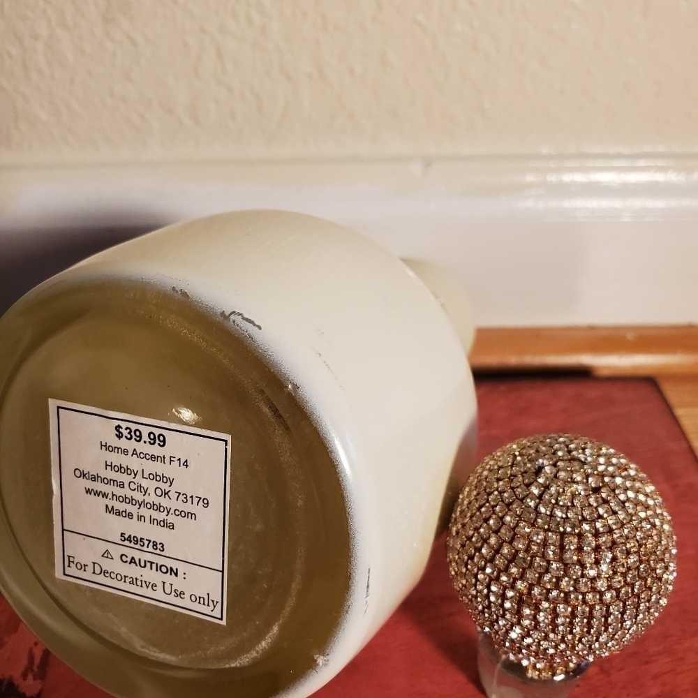 🧿NWT ACCENT VASE/BOTTLE - Picture 6 of 12